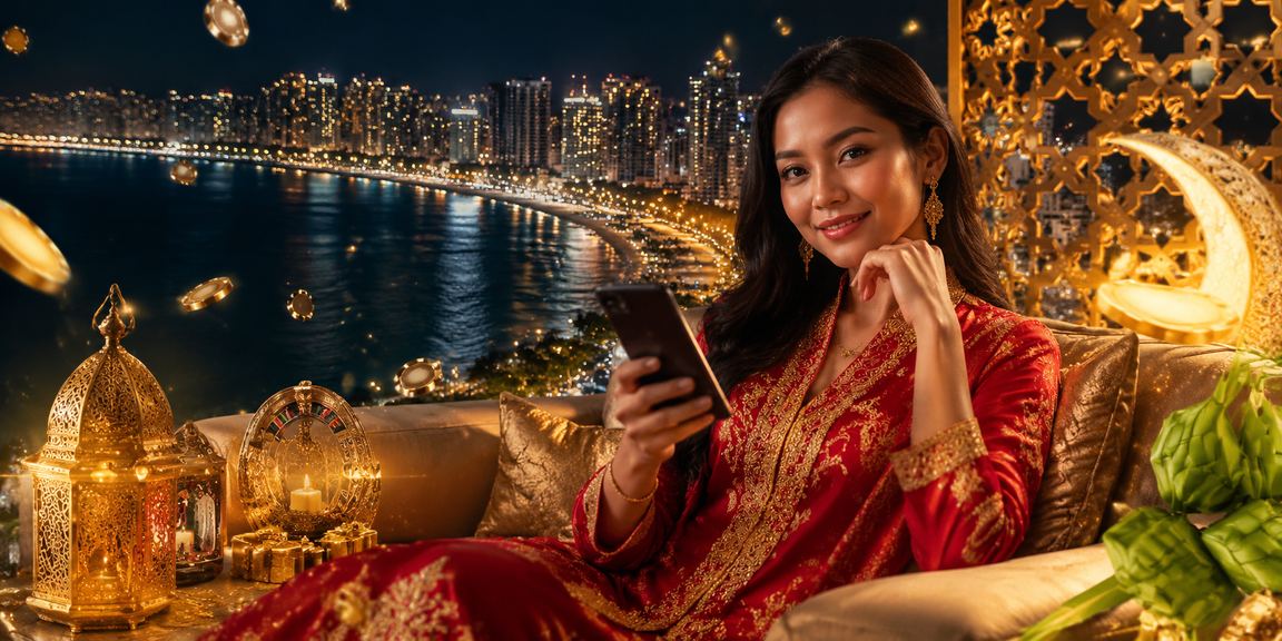 Suasana meriah sambutan Hari Raya dengan promosi loteri eksklusif di Penang